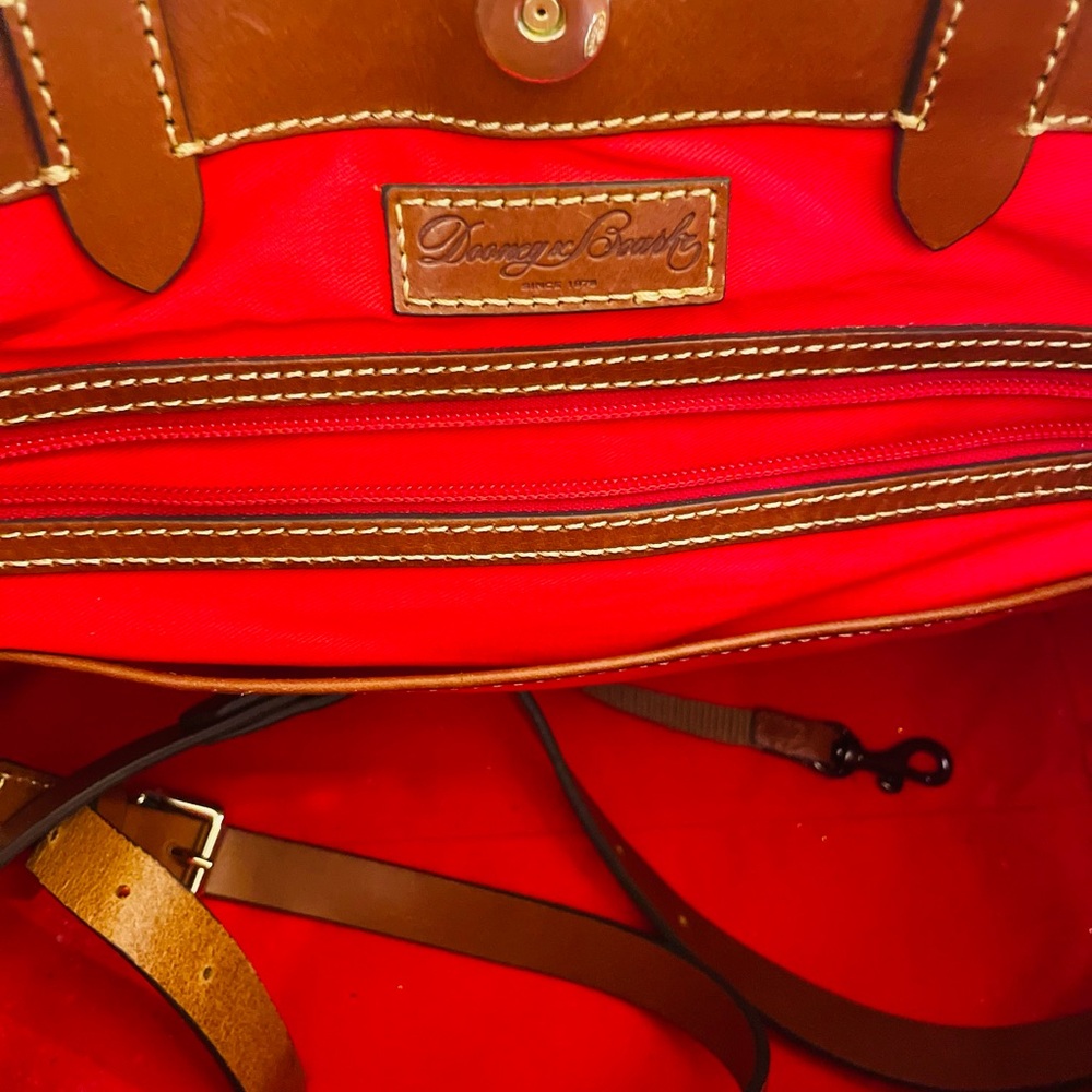 Dooney & Bourke Gray Textured Satchel - Picture 3 of 4